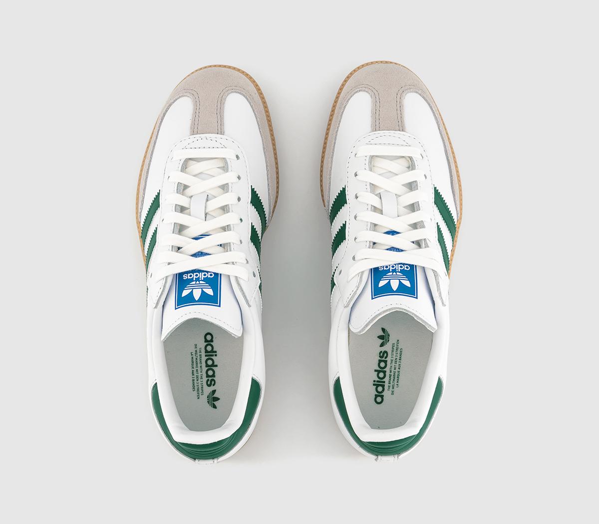 adidas Samba OG Trainers adidas Samba OG Trainers White Collegiate Green Gum