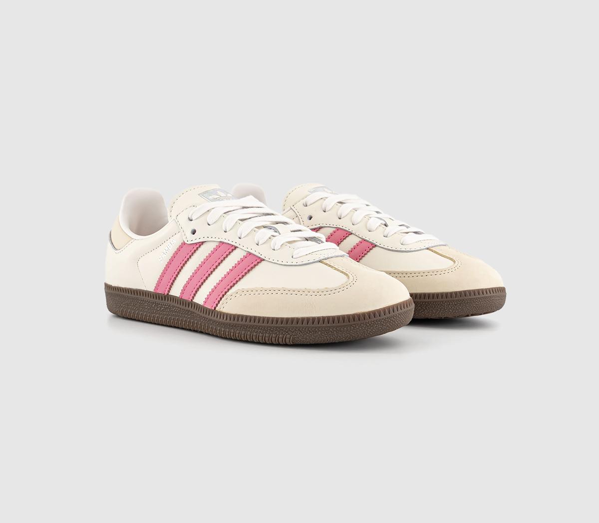adidasSamba OG Trainers adidasSamba OG TrainersCloud White Lucid Pink Wonder White