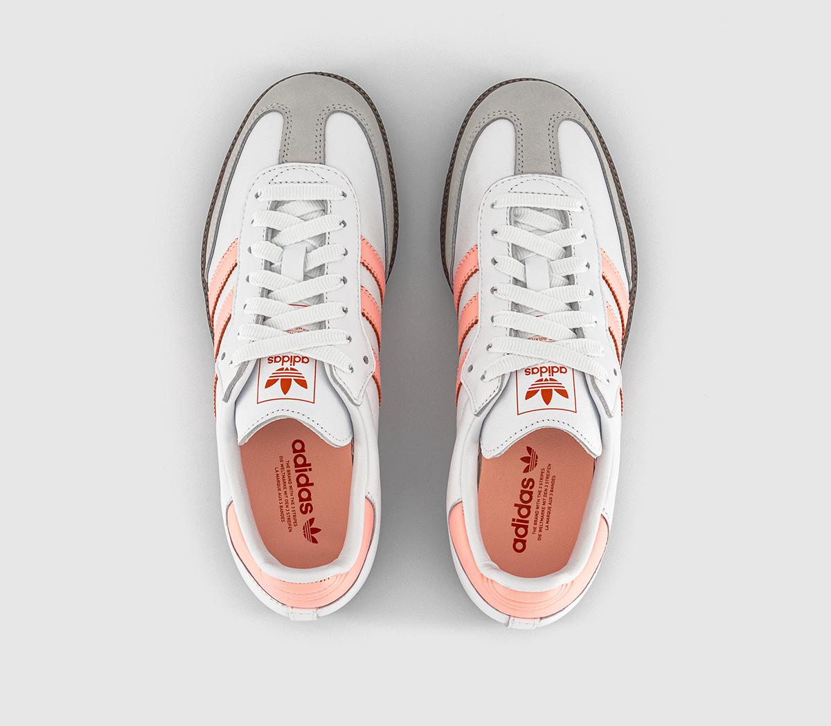 adidas Samba OG Trainers adidas Samba OG Trainers White Clear Orange Semi Coral