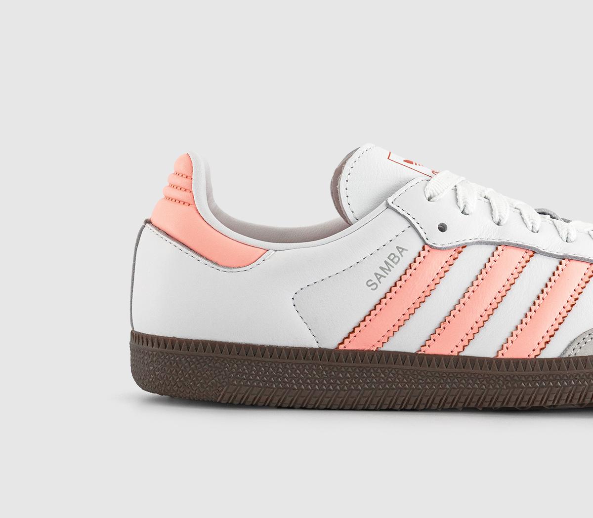 adidas Samba OG Trainers adidas Samba OG Trainers White Clear Orange Semi Coral