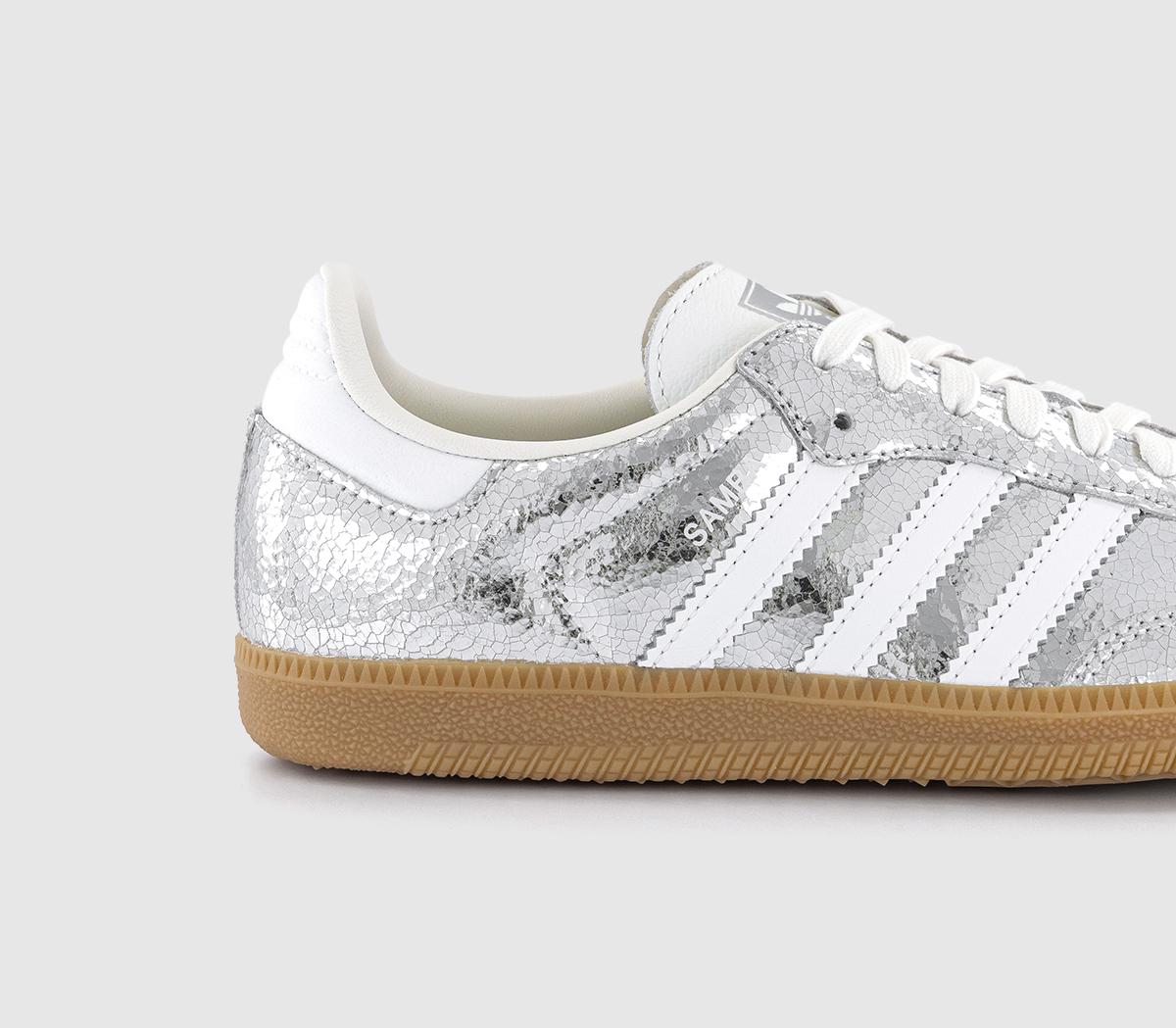 adidasSamba OG Trainers adidasSamba OG TrainersSilver Metalic White White