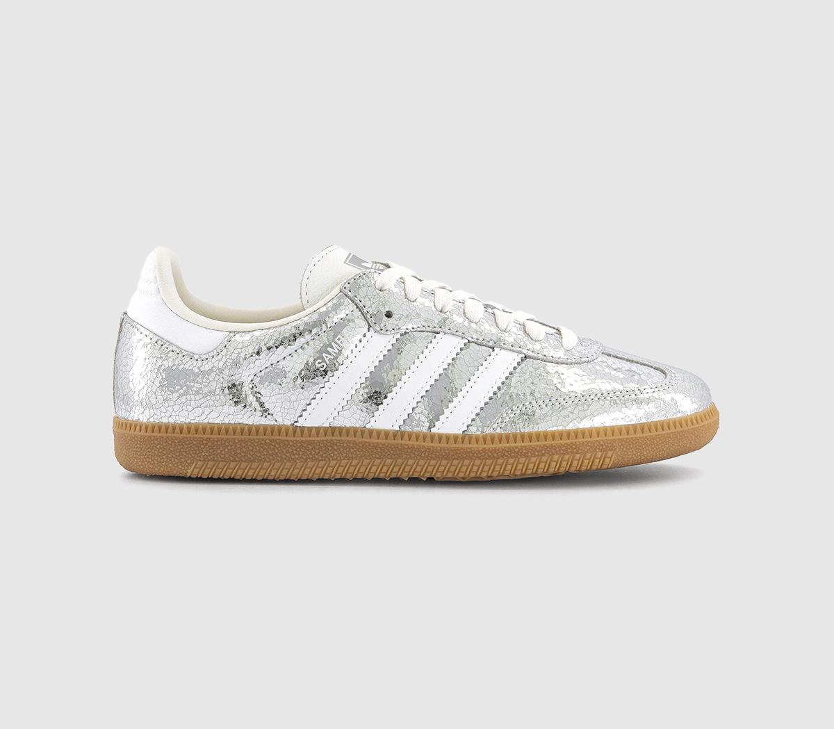 adidasSamba OG Trainers adidasSamba OG TrainersSilver Metalic White White