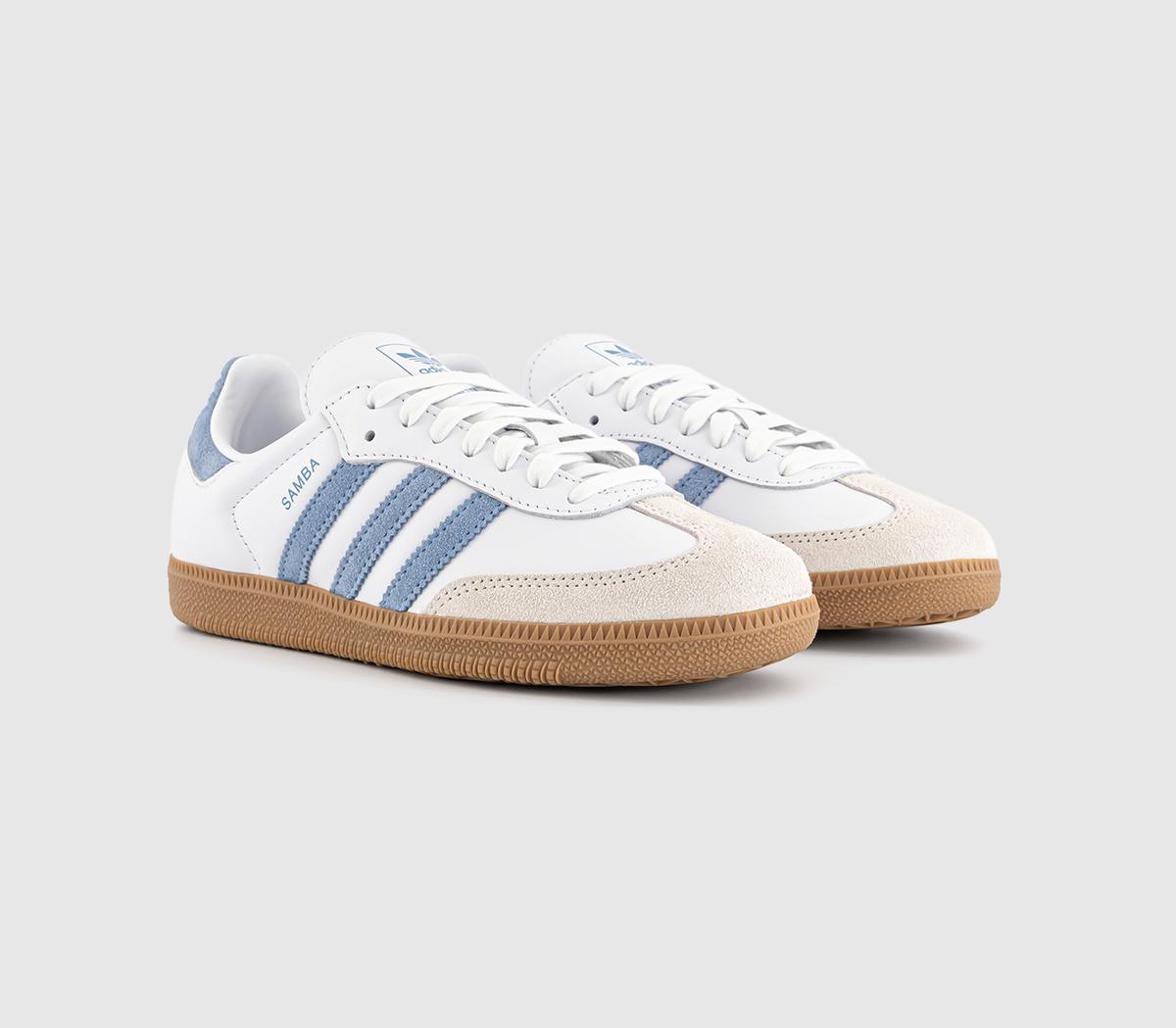 adidasSamba OG Trainers adidasSamba OG TrainersWhite Alumina Ash Blue