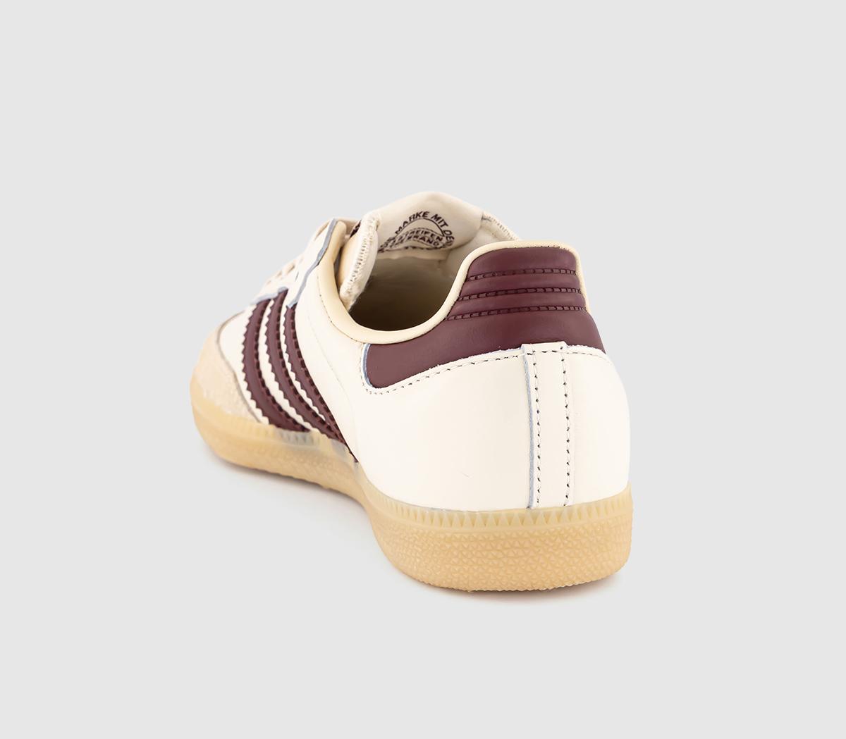 adidasSamba OG TrainersWonder White Shadow Red Gum