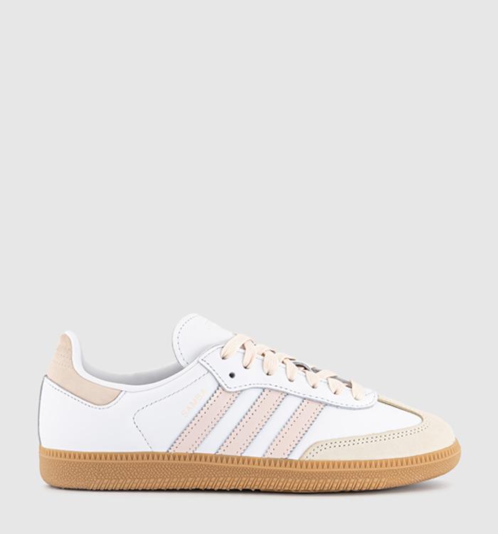 adidas Samba OG Trainers White Wonder Quartz Gum