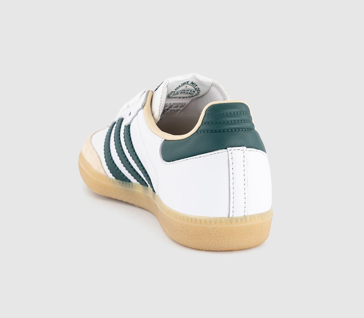 adidasSamba OG Trainers adidasSamba OG TrainersWhite Yellow Collegiate Green Gum