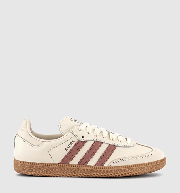 adidas Samba OG Trainers Cream White Wonder White Warm Clay