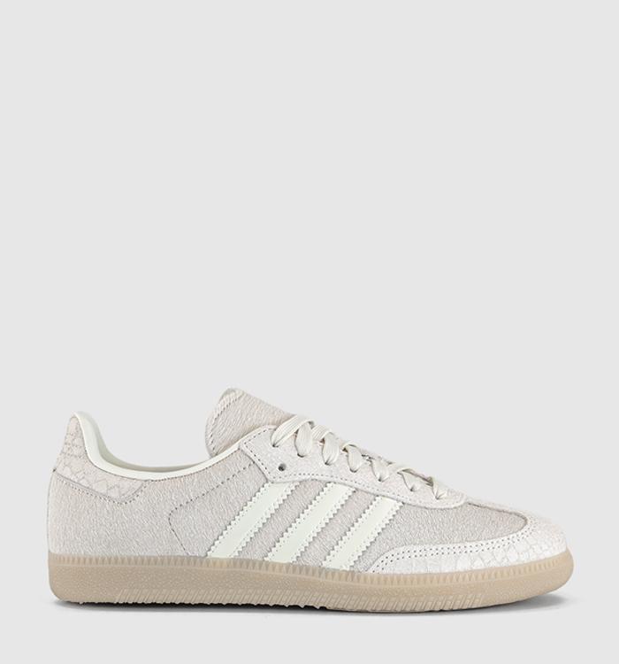 adidas Samba OG Trainers Chalk White Gum Chalk White Extra Butter - Men's  Trainers
