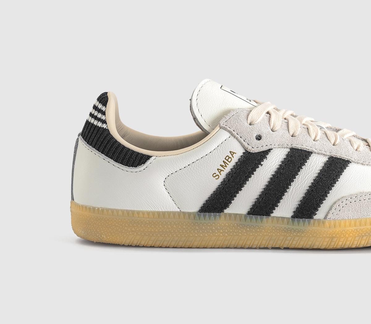 adidasSamba OG TrainersCloud White Black Gum