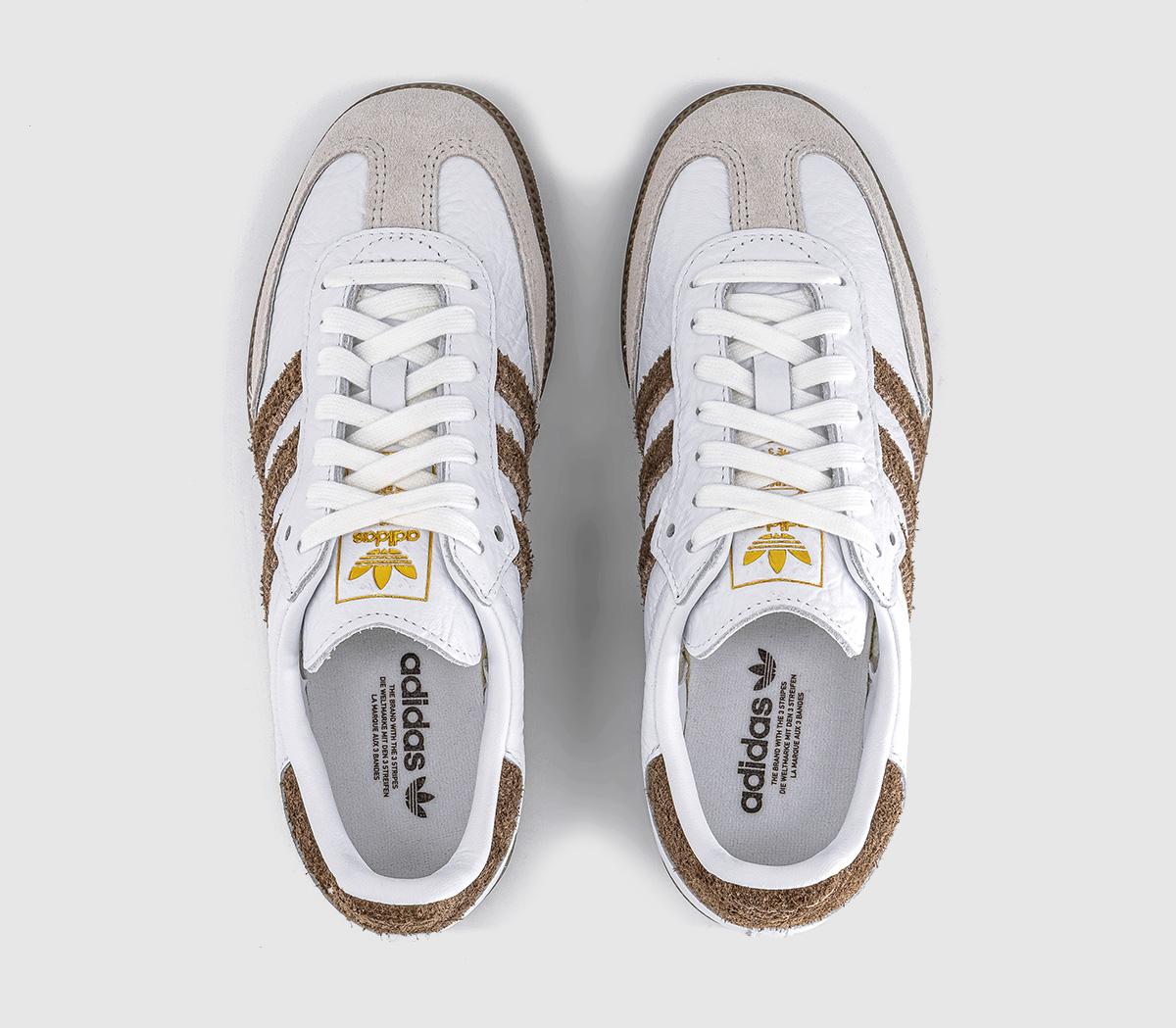 adidasSamba OG TrainersWhite Earth Strata Gum