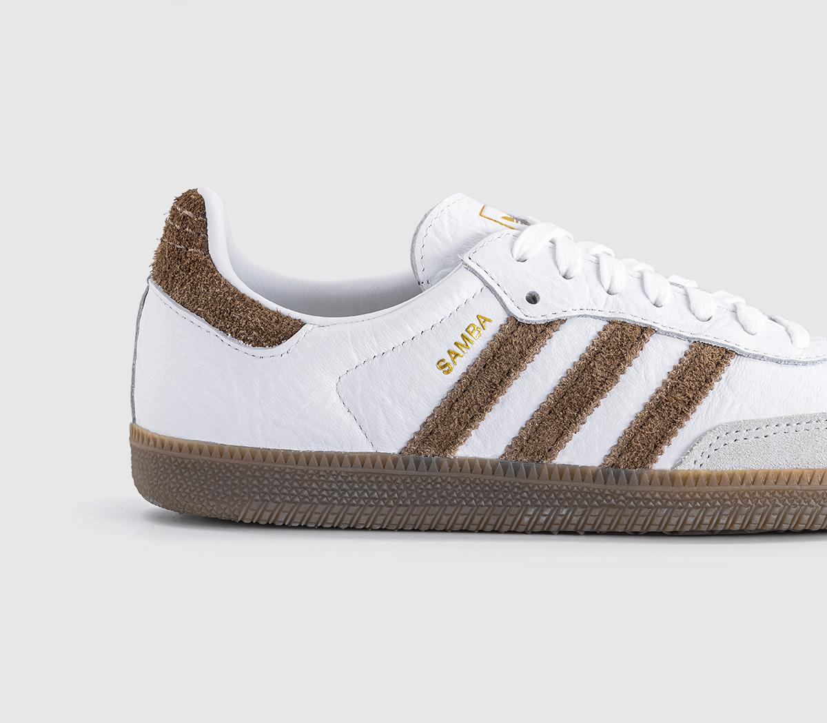 adidasSamba OG TrainersWhite Earth Strata Gum
