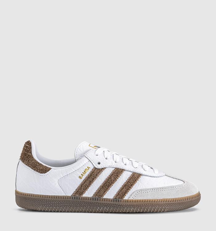 adidas Samba OG Trainers White Earth Strata Gum