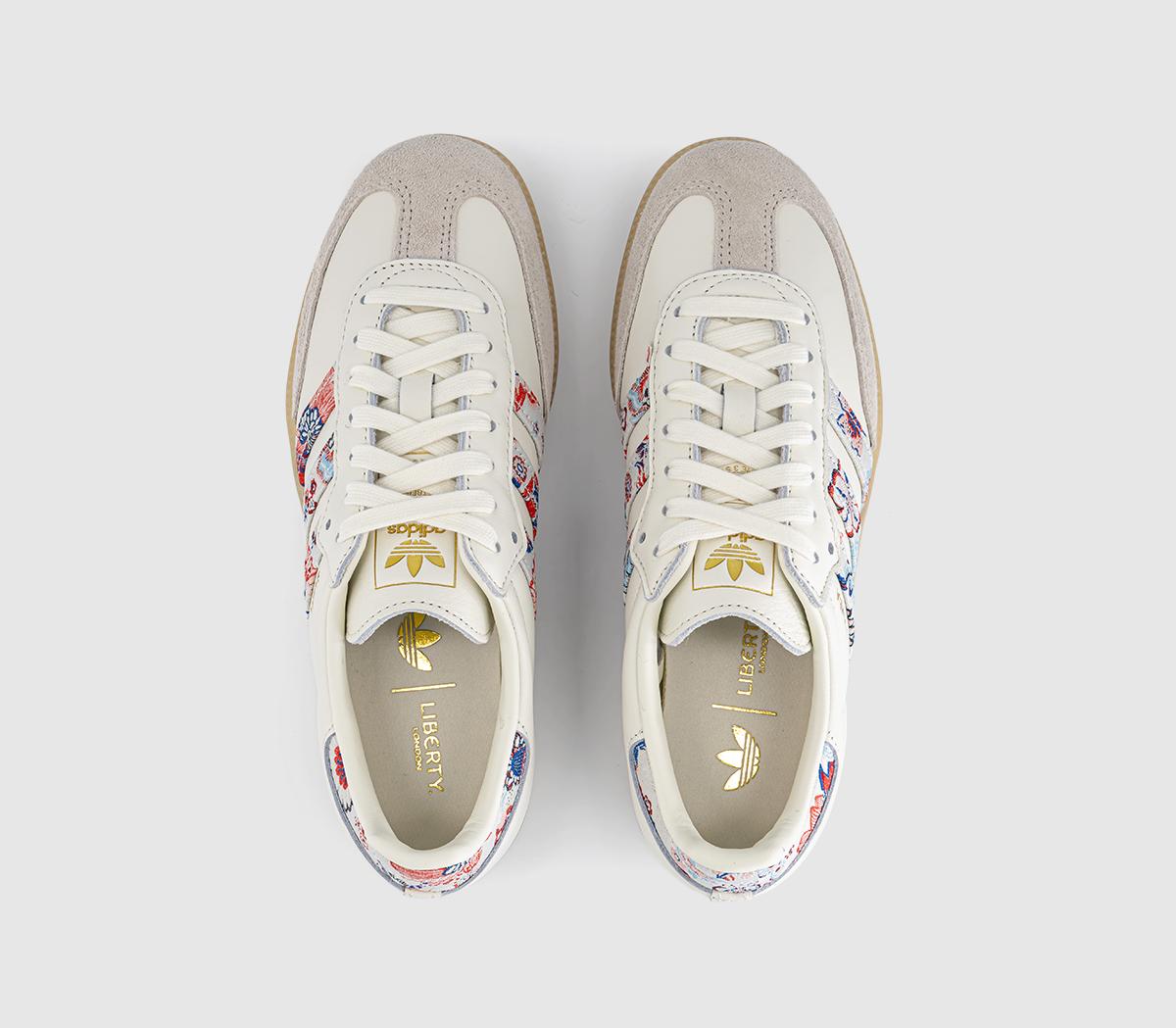 adidasadidas x Liberty London Samba OG TrainersOffwhite Liberty London Gum