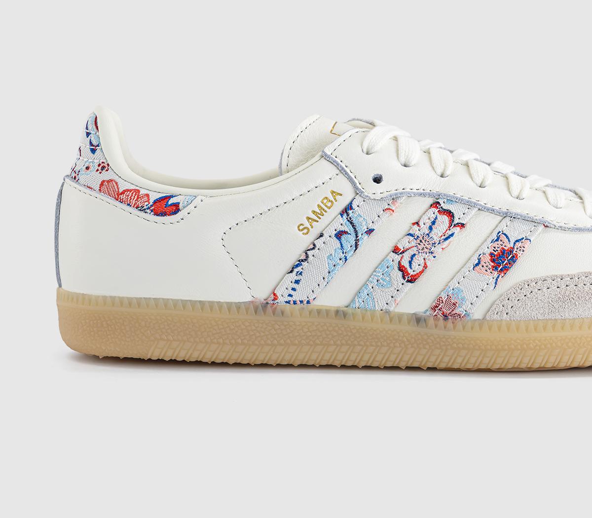 adidasadidas x Liberty London Samba OG TrainersOffwhite Liberty London Gum