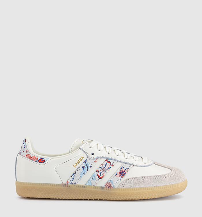 adidas adidas x Liberty Samba OG Trainers Offwhite Liberty Gum