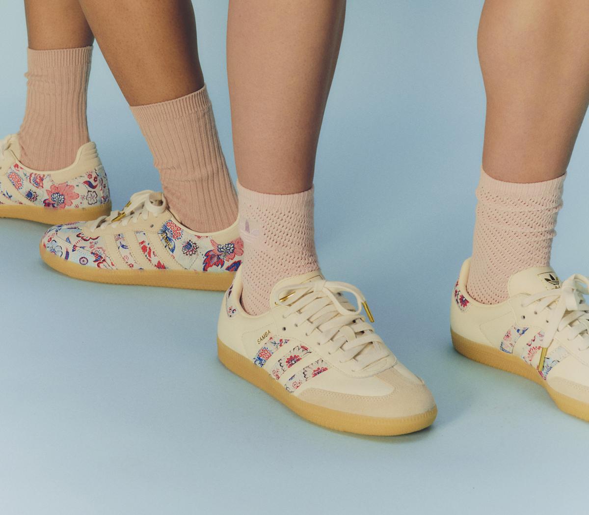 adidasadidas x Liberty London Samba OG TrainersOffwhite Liberty London Gum