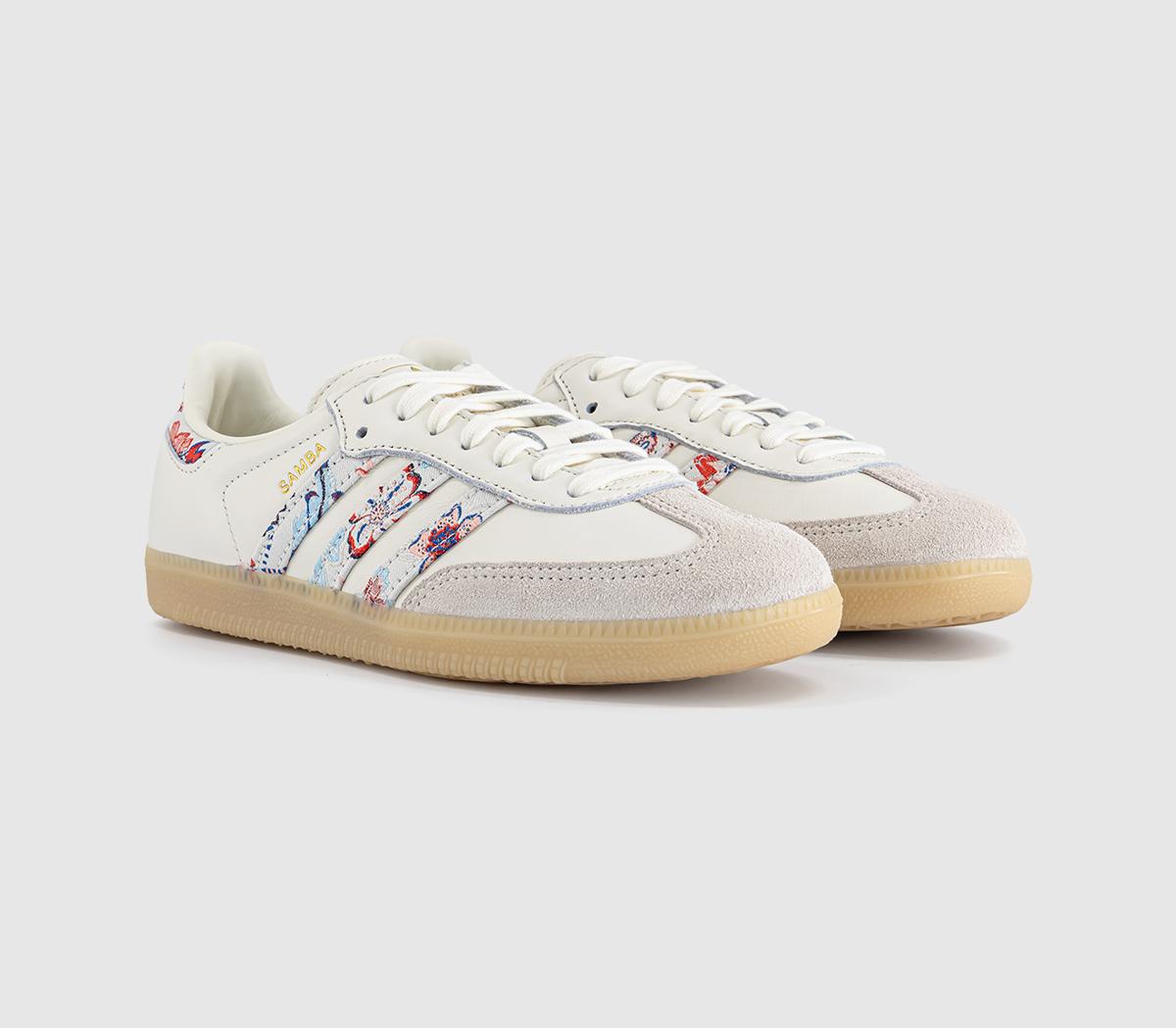adidasadidas x Liberty London Samba OG TrainersOffwhite Liberty London Gum