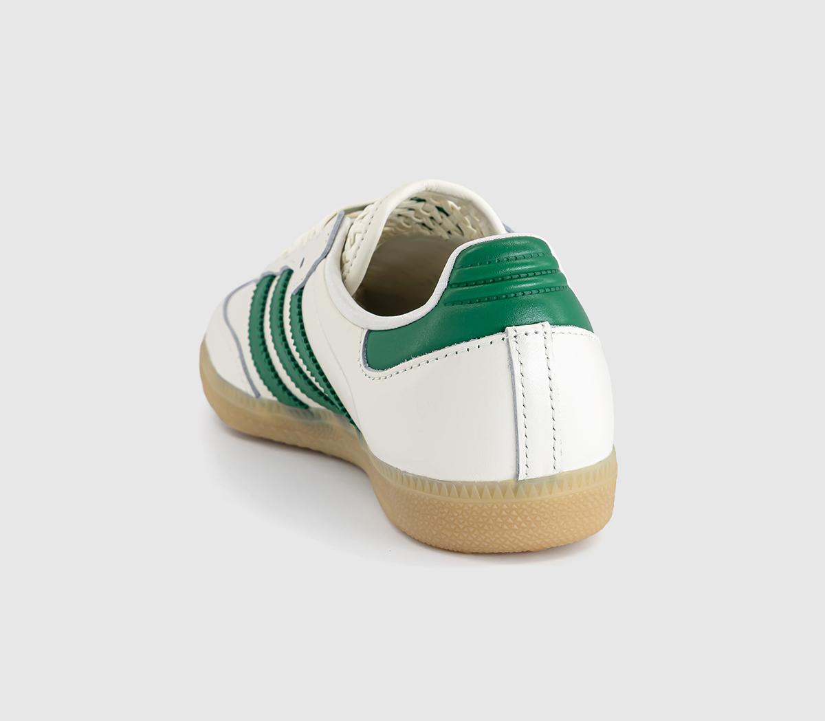 adidasSamba OG TrainersOffwhite Green Gold Metallic