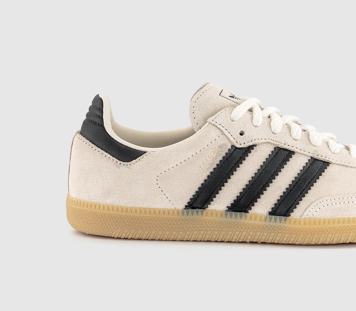 adidasSamba OG TrainersChalk White Black Gum