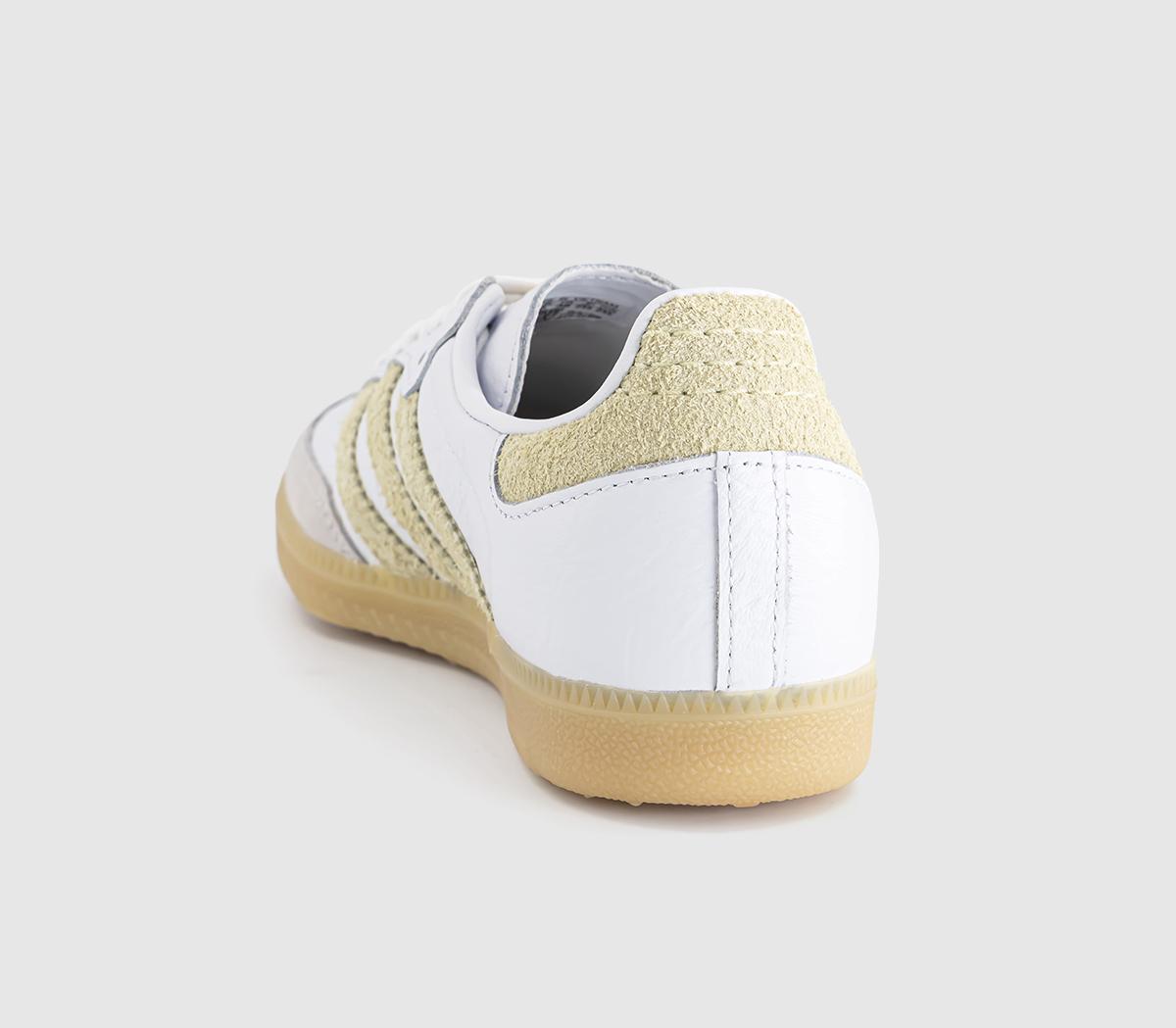 adidasSamba OG TrainersWhite Sail Yellow Gum