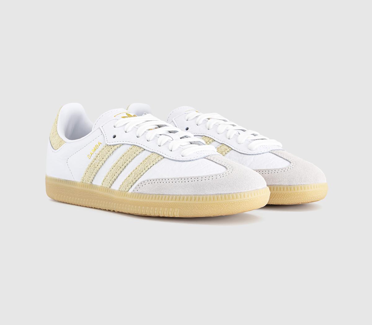 adidasSamba OG TrainersWhite Sail Yellow Gum