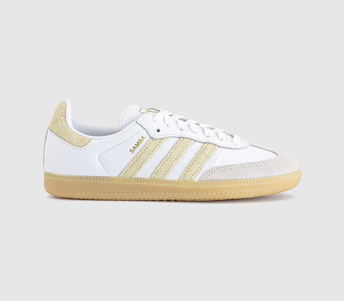 adidasSamba OG TrainersWhite Sail Yellow Gum