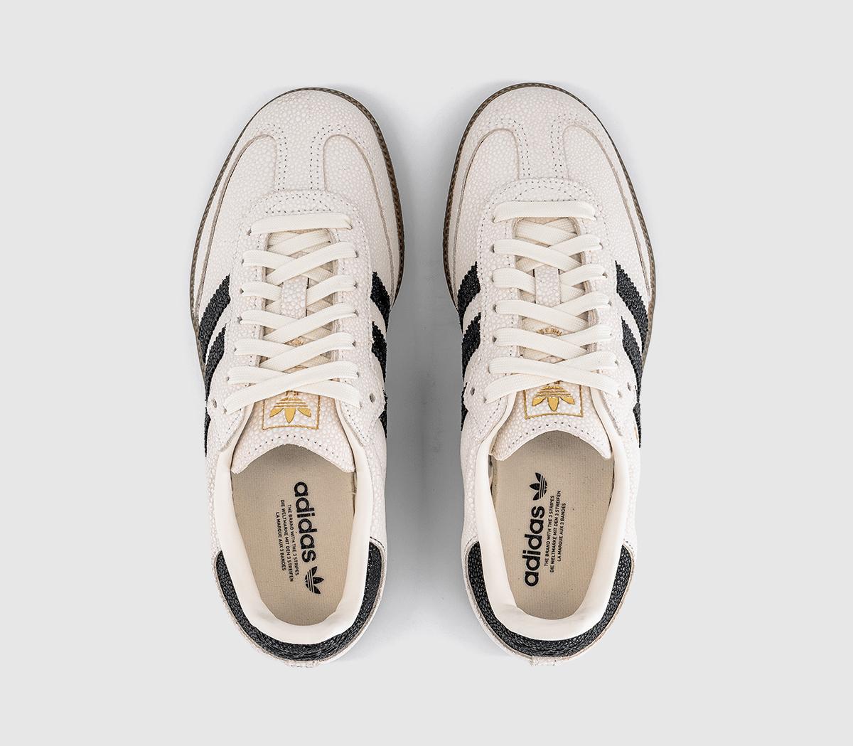 adidasSamba OG TrainersPebble Cloud White Black Gum