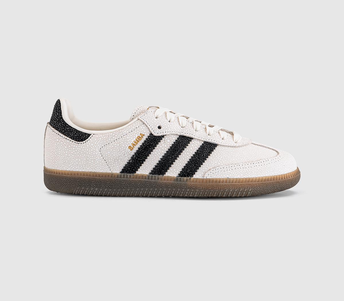 adidasSamba OG TrainersPebble Cloud White Black Gum