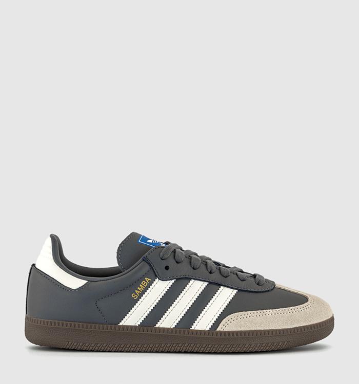 adidas Samba OG Trainers Grey White Gum