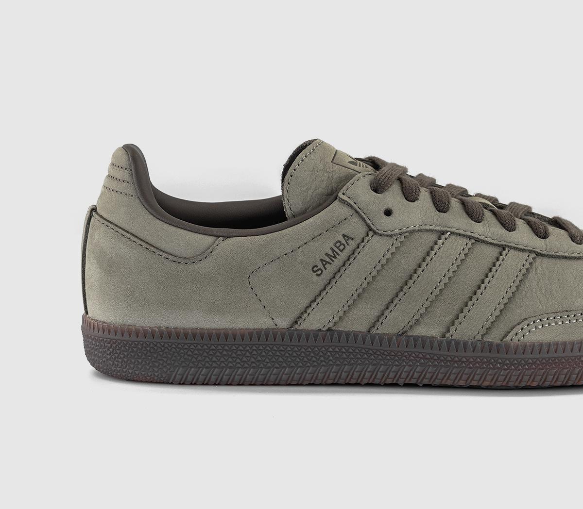adidasSamba OG TrainersClay Shadow Olive Gum