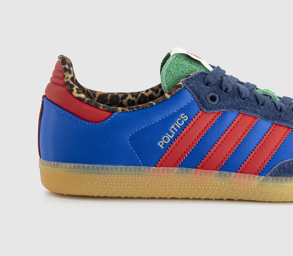 adidasSamba OG TrainersBluebird Better Scarlet Dark Slate  Politics