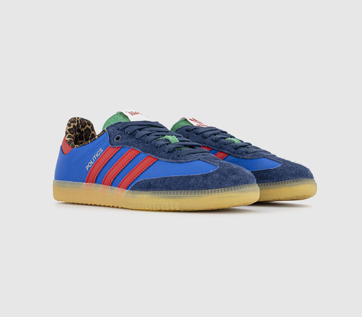 adidasSamba OG TrainersBluebird Better Scarlet Dark Slate  Politics