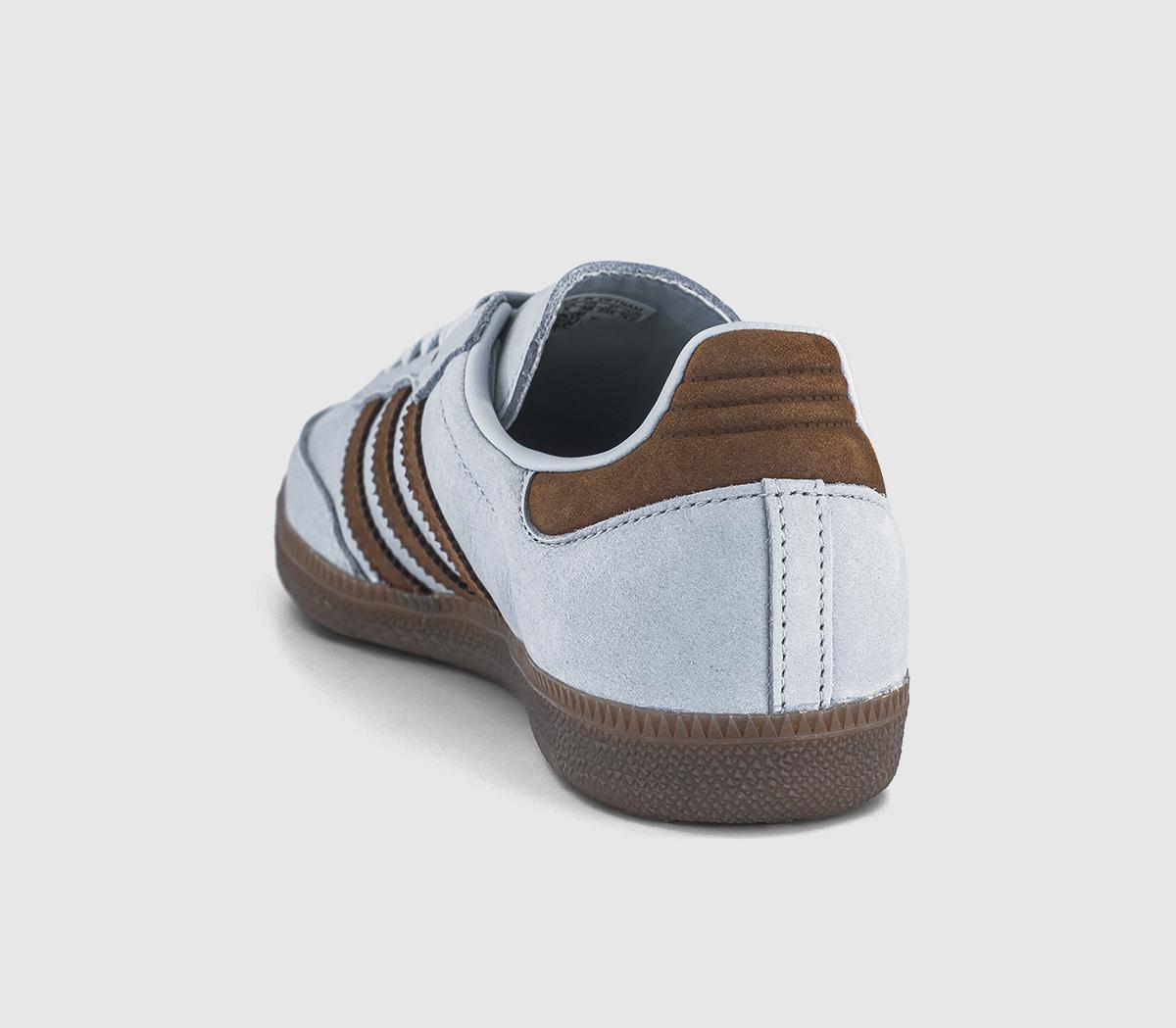 adidasSamba OG TrainersCrystal Sky Earth Strata White