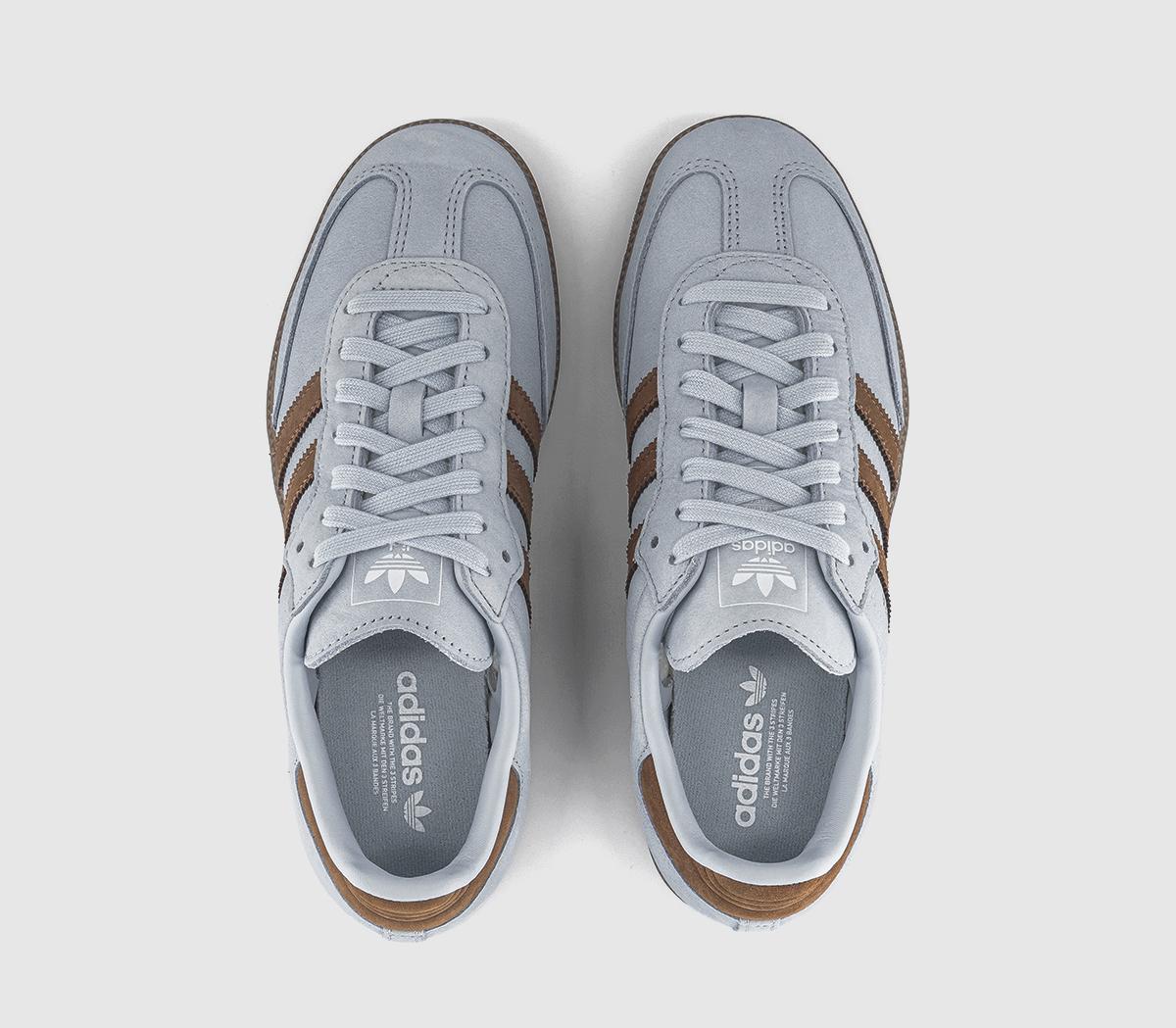 adidasSamba OG TrainersCrystal Sky Earth Strata White