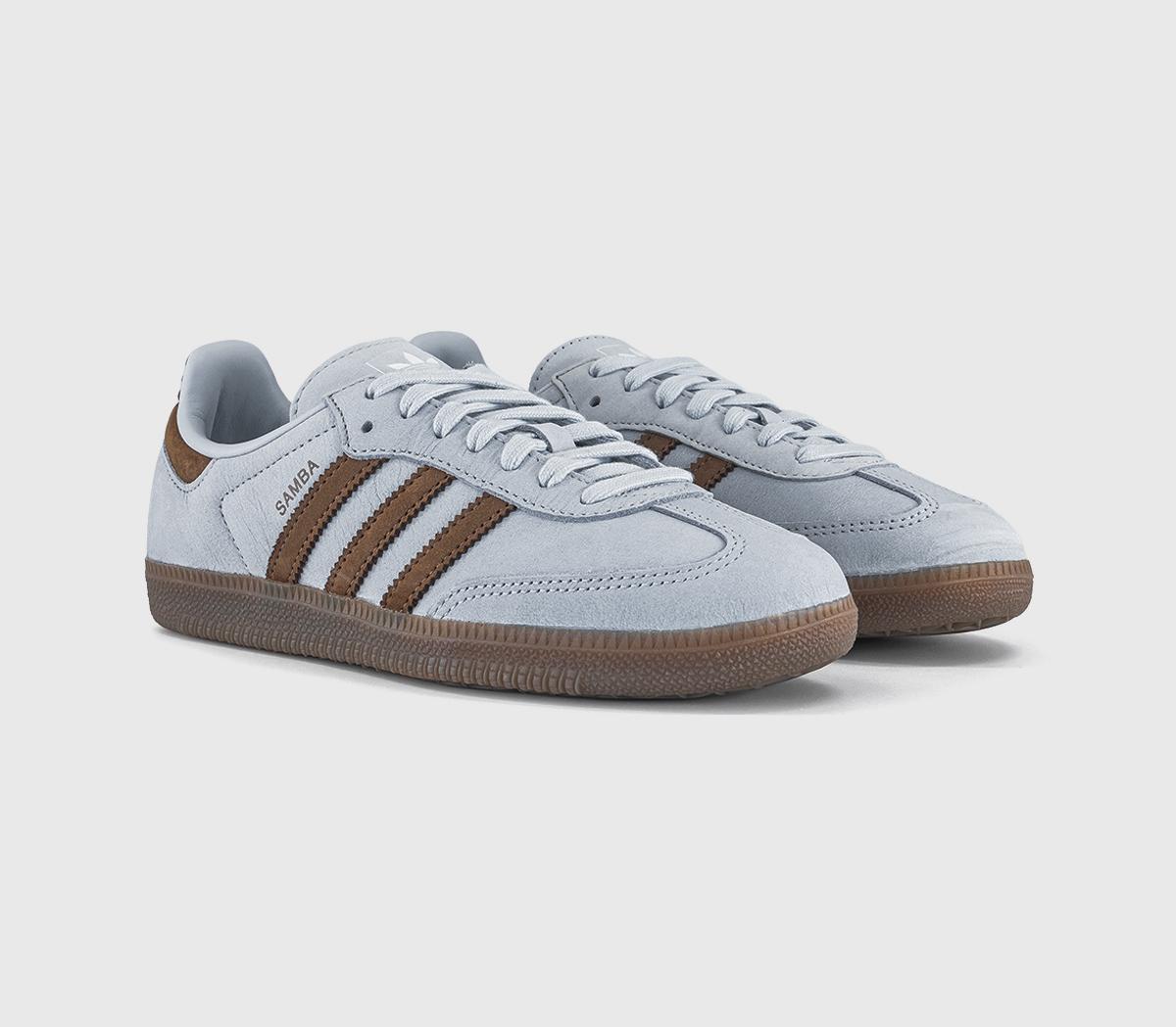 adidasSamba OG TrainersCrystal Sky Earth Strata White