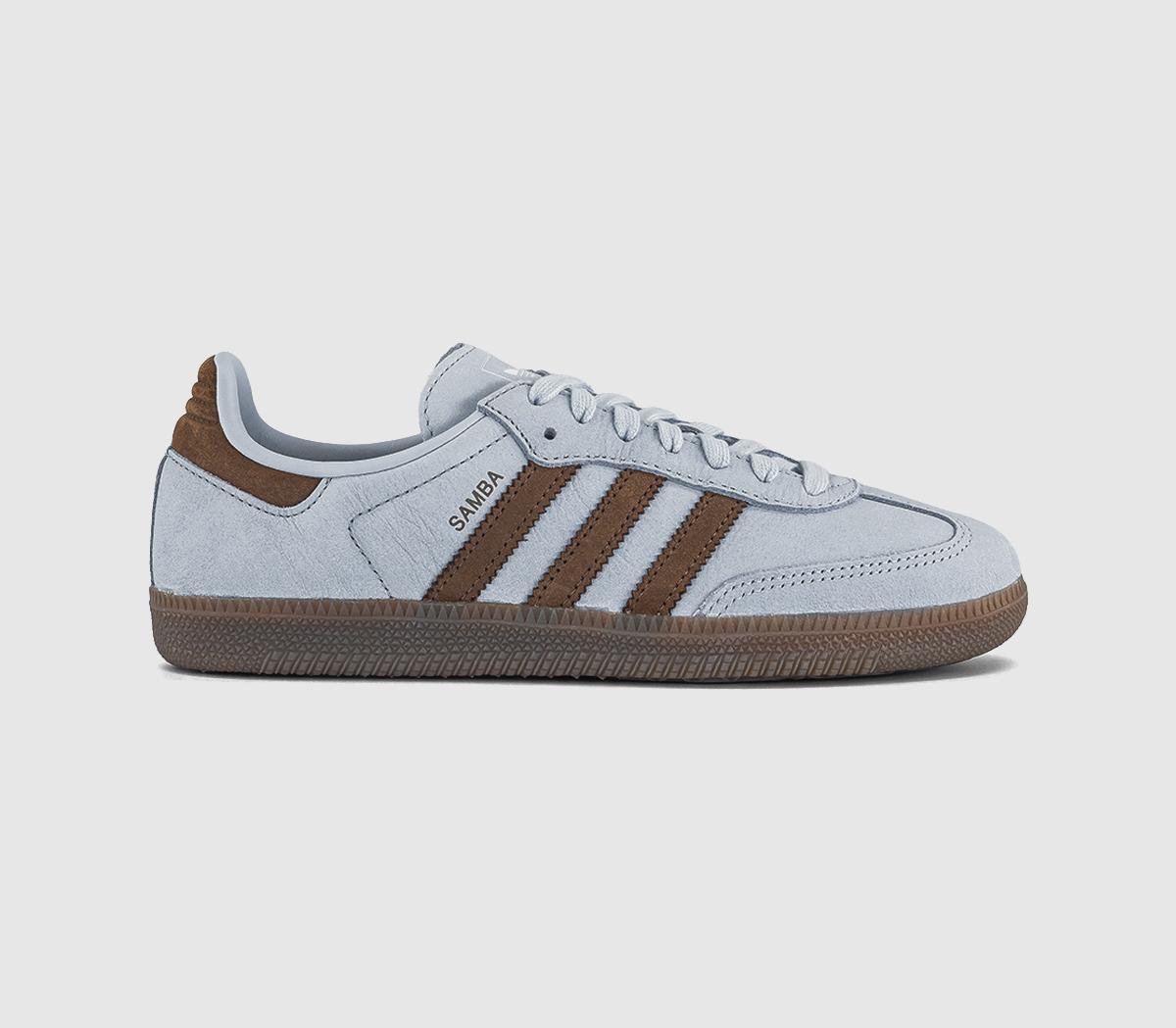 adidasSamba OG TrainersCrystal Sky Earth Strata White