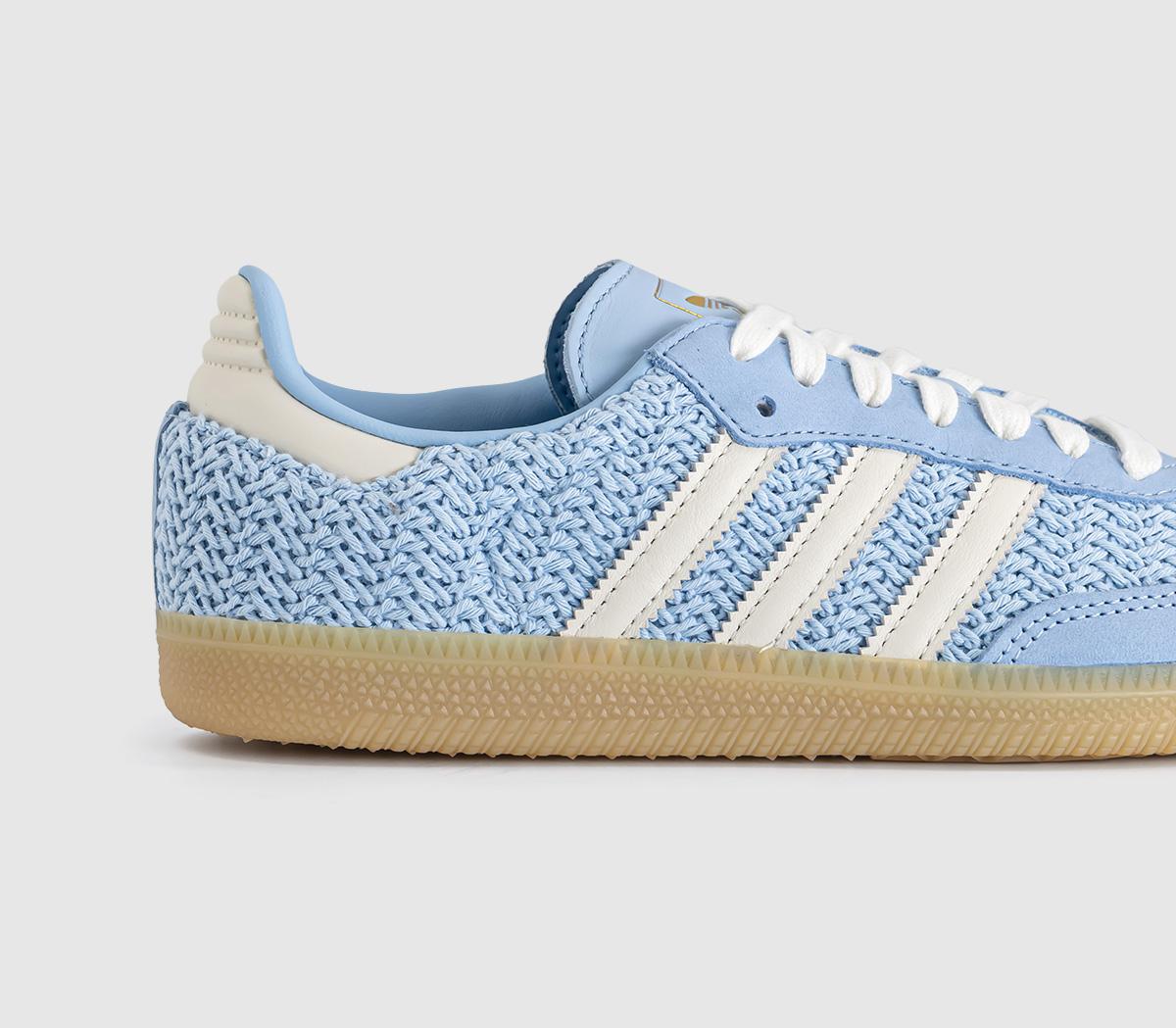 adidasSamba OG TrainersClear Sky Offwhite Gum
