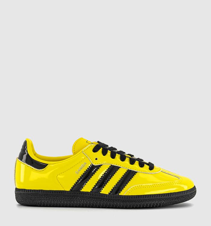 adidas Samba OG Trainers Yellow Core Black Silver Met