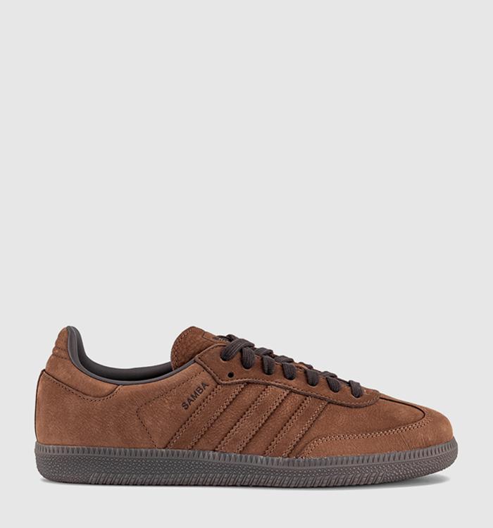 adidas Samba OG Trainers Preloved Brown Aurora Coffee Gum
