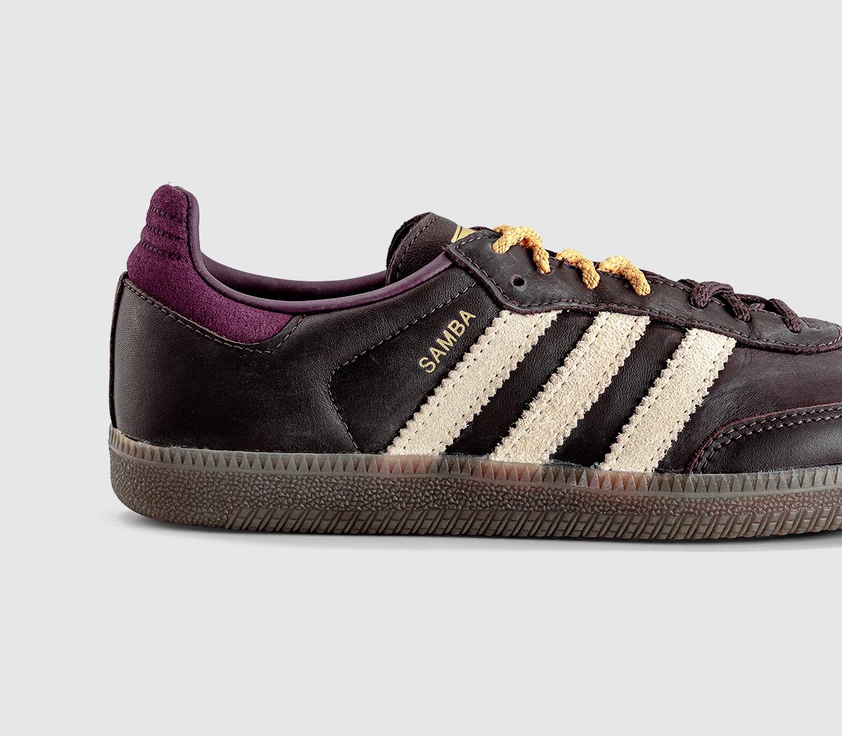 adidasSamba OG TrainersBrown Warm Vanilla Maroon