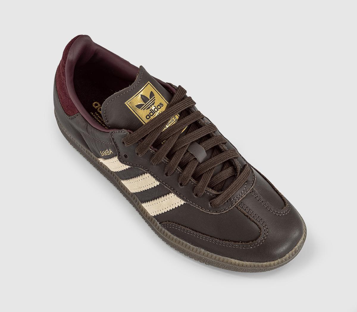 adidasSamba OG TrainersBrown Warm Vanilla Maroon