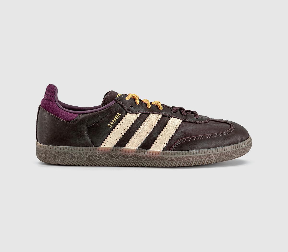 adidasSamba OG TrainersBrown Warm Vanilla Maroon