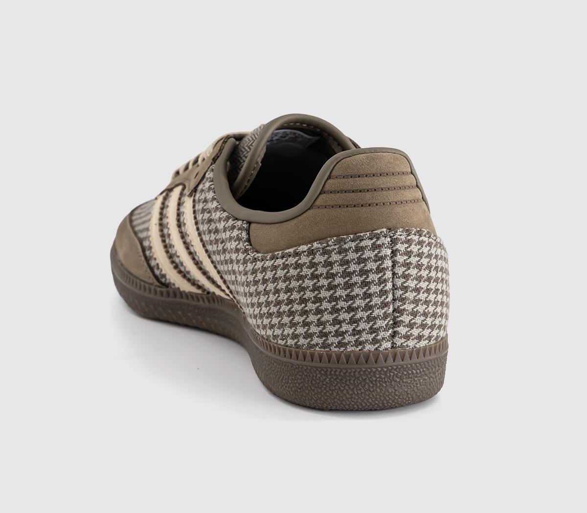 adidasSamba OG TrainersBlanch Brown Khaki Three Silver Pebble