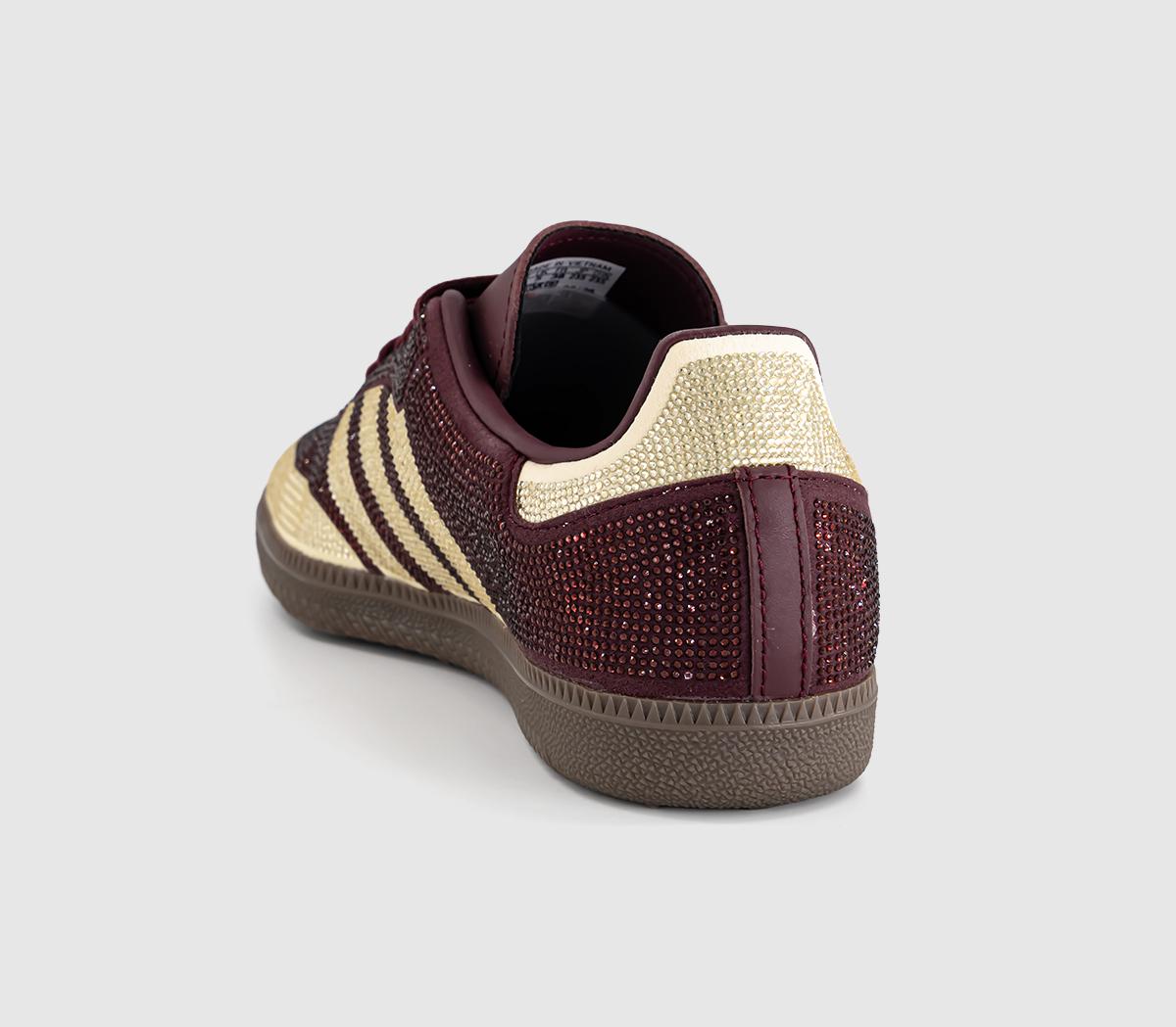 adidasSamba OG TrainersRhinestone Maroon Warm Vanilla Gum
