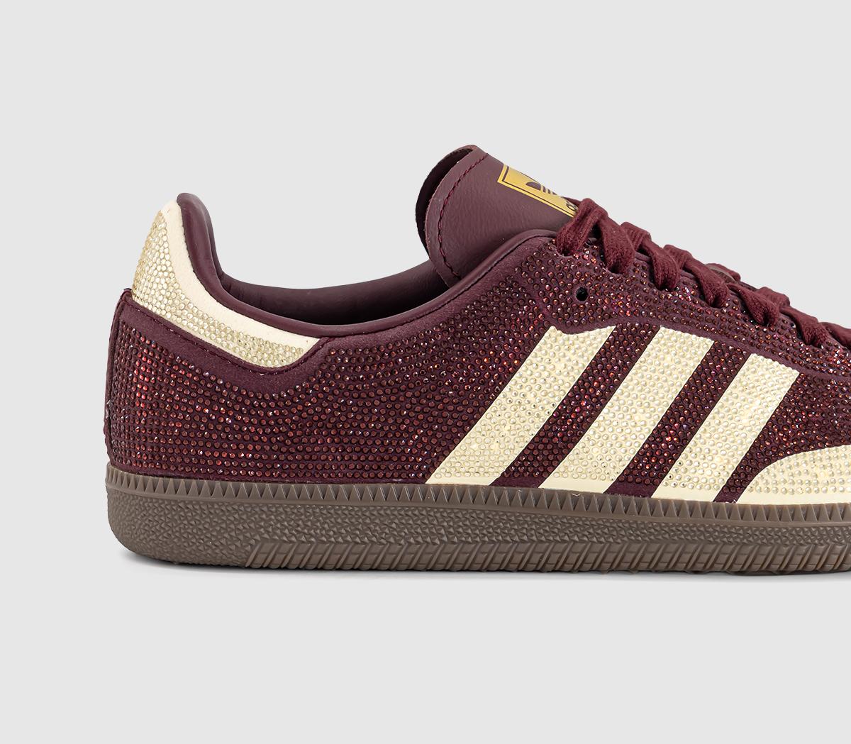 adidasSamba OG TrainersRhinestone Maroon Warm Vanilla Gum