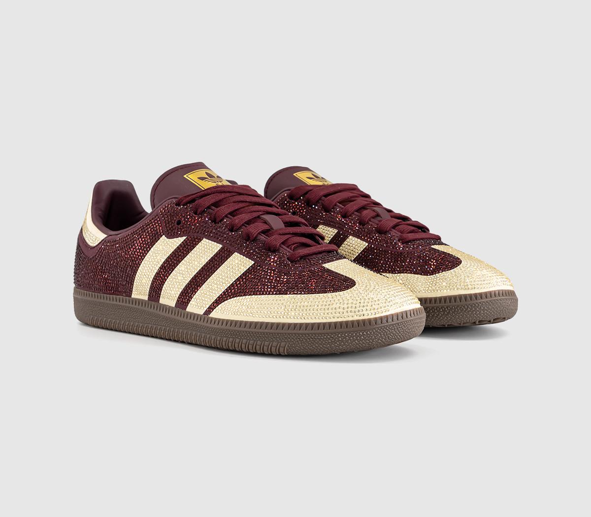 adidasSamba OG TrainersRhinestone Maroon Warm Vanilla Gum