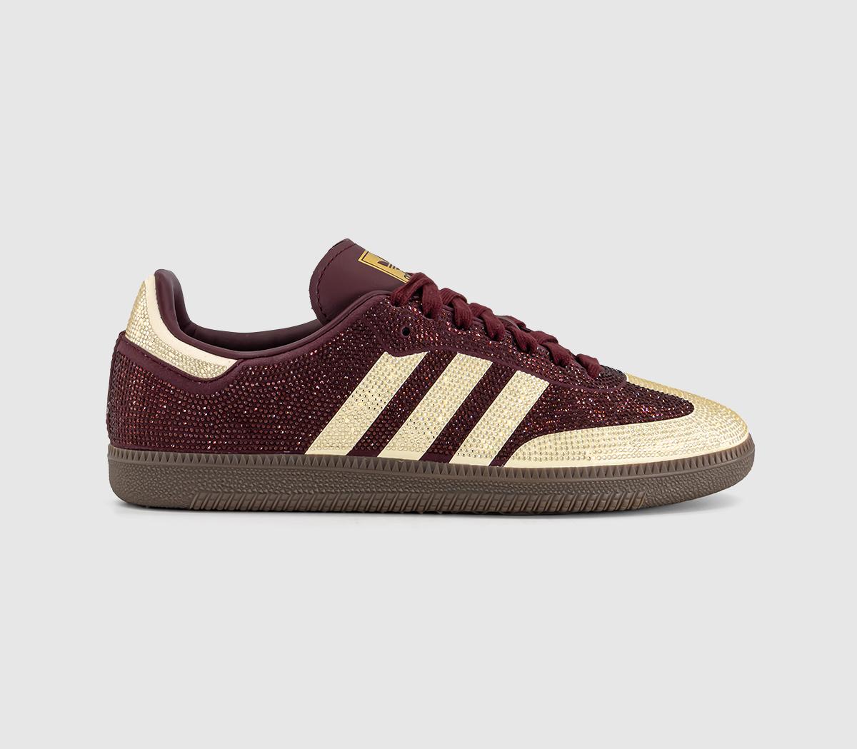 adidasSamba OG TrainersRhinestone Maroon Warm Vanilla Gum
