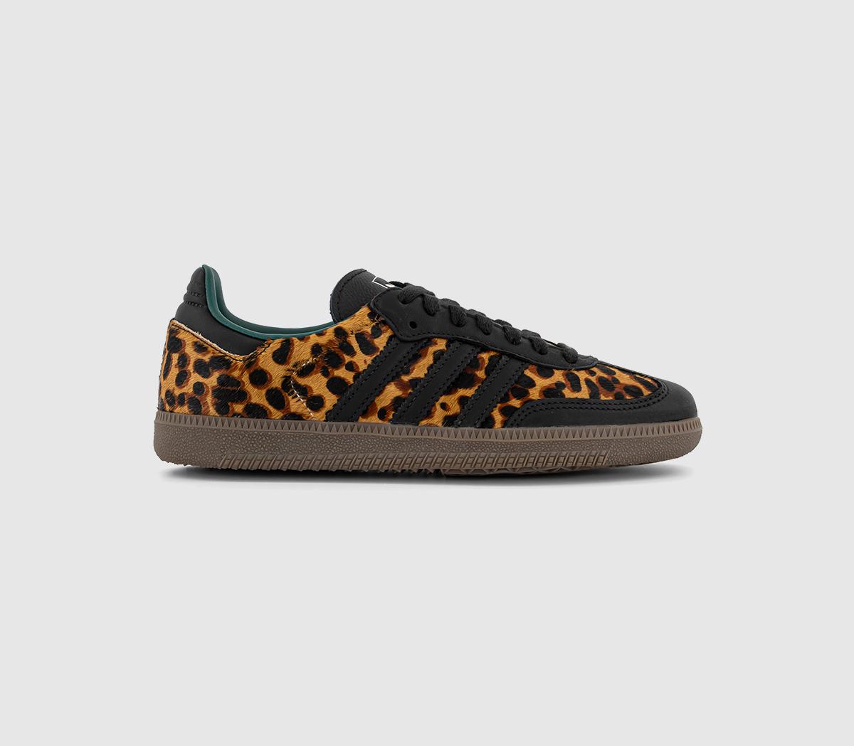adidasSamba OG TrainersBlack Collegiate Green Cream White