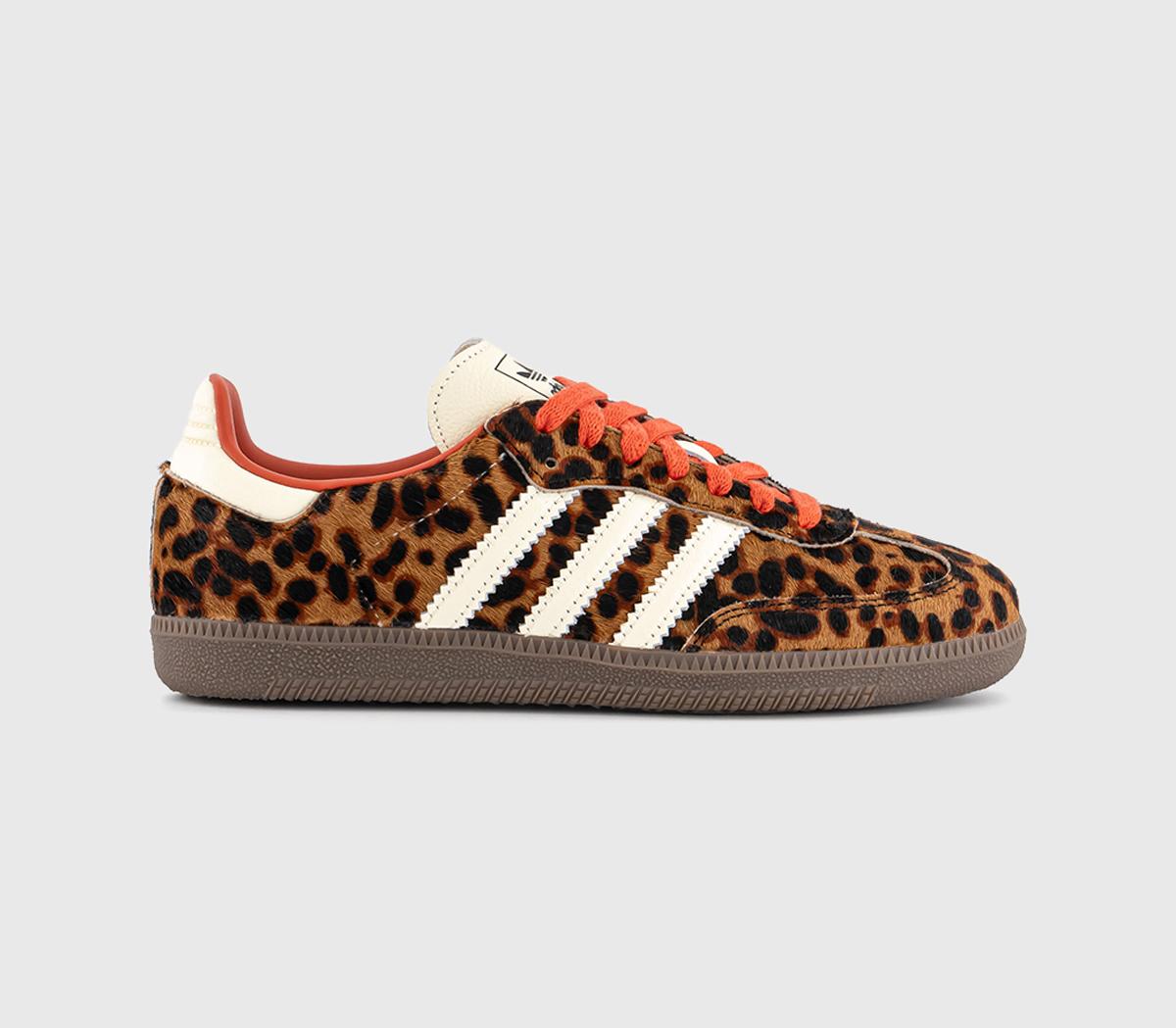 adidasSamba OG TrainersLeopard Preloved Red Cream