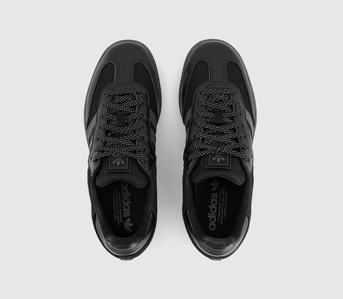 adidasSamba OG TrainersBlack Carbon Silver Metallic